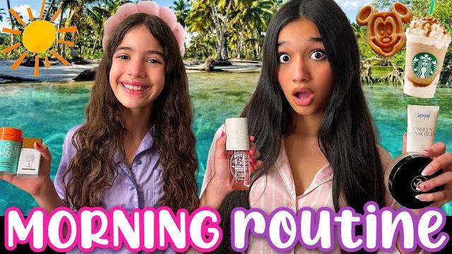 Our morning routine on vacation! Our morning routine on vacation!