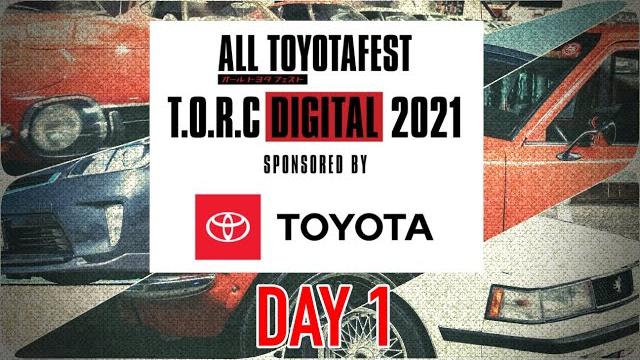 Torc digital 2021 - day1 - sponsored by toyota u.s.a. corolla, celica, supra, mr2, prius, hilux jdm Torc digital 2021 - day1 - sponsored by toyota u.s.a. corolla, celica, supra, mr2, prius, hilux jdm