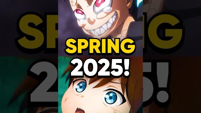 Most anticipated anime of spring 2025! Most anticipated anime of spring 2025!