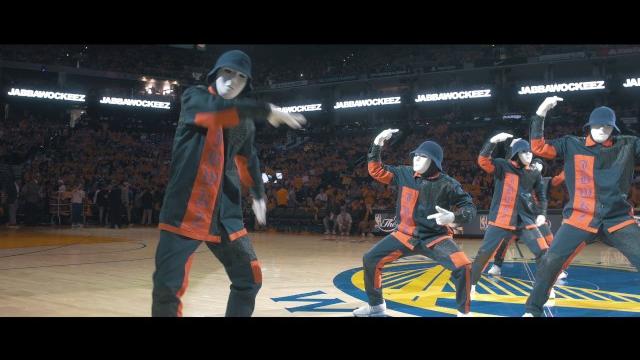 Jabbawockeez at the nba finals 2017 Jabbawockeez at the nba finals 2017