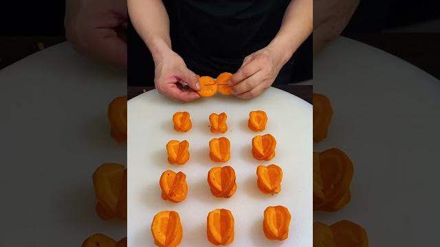 Create a simple yet stunning design with a carrot! watch and learn this fun kitchen hack. Create a simple yet stunning design with a carrot! watch and learn this fun kitchen hack.