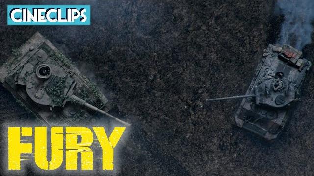 Skirmish with a tiger tank | fury | cinestream | with captions Skirmish with a tiger tank | fury | cinestream | with captions