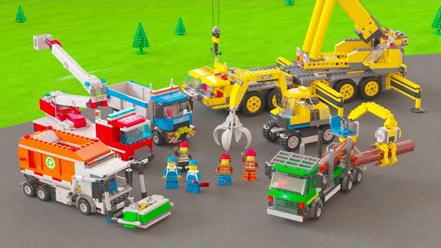 Lego city vehicles and trucks for kids, svens complete story Lego city vehicles and trucks for kids, svens complete story