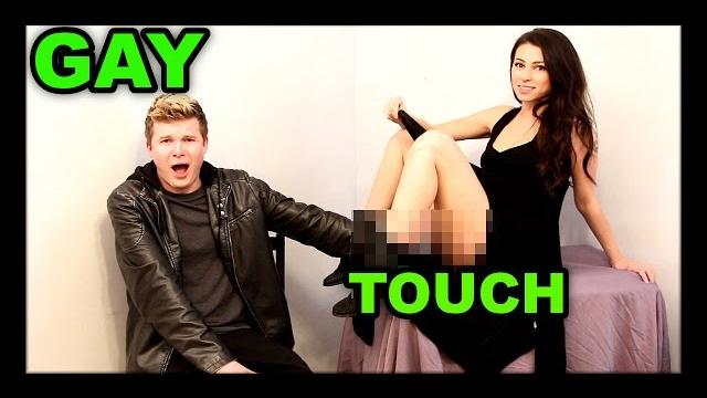 Gay men touch vagina for the first time! Gay men touch vagina for the first time!
