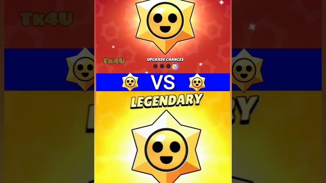 Mythic vs legendary starr drops luck #brawlstars #shorts Mythic vs legendary starr drops luck #brawlstars #shorts