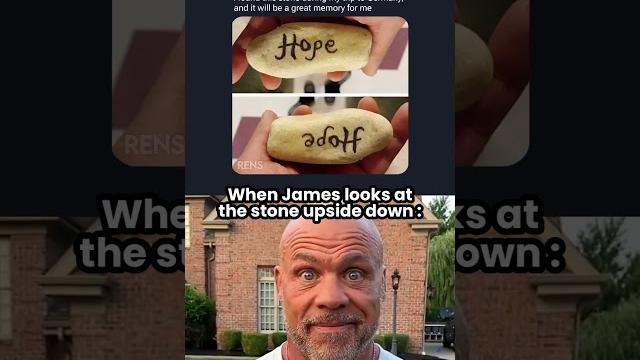 When james looks at the stone upside down #meme #memes #fyp When james looks at the stone upside down #meme #memes #fyp
