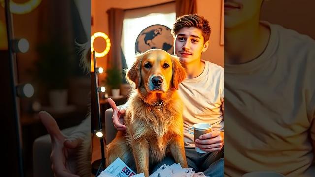 “he tried to be famous… his dog succeeded!”#shorts #shortsfeed #youtubeshorts #animals #dog #funny “he tried to be famous… his dog succeeded!”#shorts #shortsfeed #youtubeshorts #animals #dog #funny