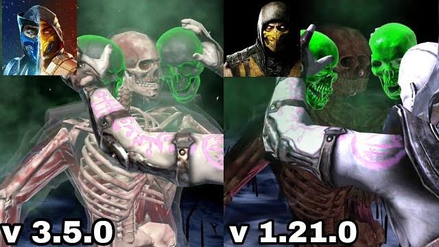 Old mk mobile vs new mk mobile | x-rays comparison Old mk mobile vs new mk mobile | x-rays comparison