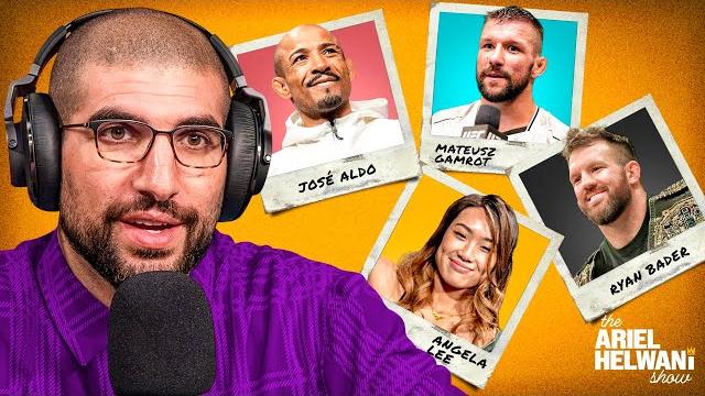 Jose aldo, mateusz gamrot, ryan bader, angela lee pucci | the ariel helwani show | may 20, 2025 Jose aldo, mateusz gamrot, ryan bader, angela lee pucci | the ariel helwani show | may 20, 2025