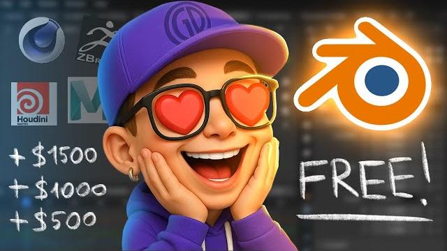 Blender заменил весь 3d-софт?! Blender заменил весь 3d-софт?!