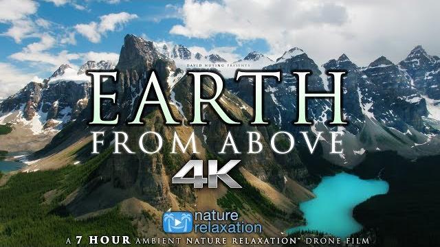 7 hour 4k drone film: "earth from above" + music by nature relaxation™ (ambient appletv style) 7 hour 4k drone film: "earth from above" + music by nature relaxation™ (ambient appletv style)