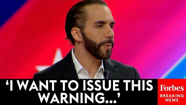 Just in: el salvador president nayib bukele warns of 'dark forces' in anti-crime speech at cpac Just in: el salvador president nayib bukele warns of 'dark forces' in anti-crime speech at cpac