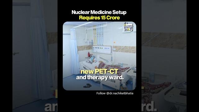 15 crore setup for nuclear medicine?! 15 crore setup for nuclear medicine?!
