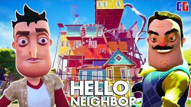 Новый дом и новые тайны привет сосед! мультяшная хоррор игра hello neighbor акт 3 начало Новый дом и новые тайны привет сосед! мультяшная хоррор игра hello neighbor акт 3 начало