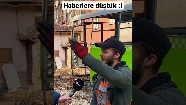 Karavan yapımı haberlere düştük Karavan yapımı haberlere düştük