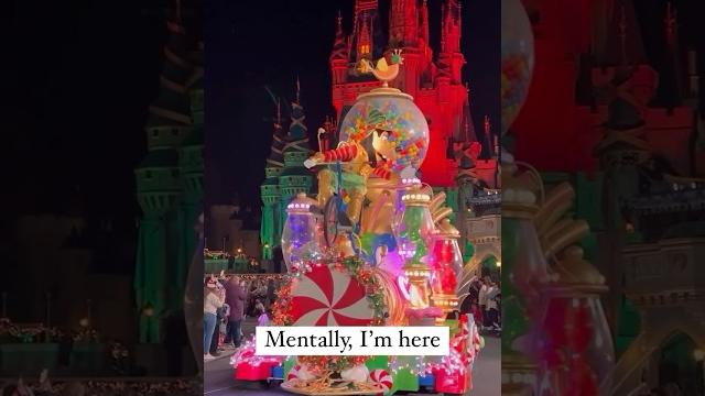 I may not be there physically, but mentally #christmasatdisney #disneytravelagent #disneyparade I may not be there physically, but mentally #christmasatdisney #disneytravelagent #disneyparade