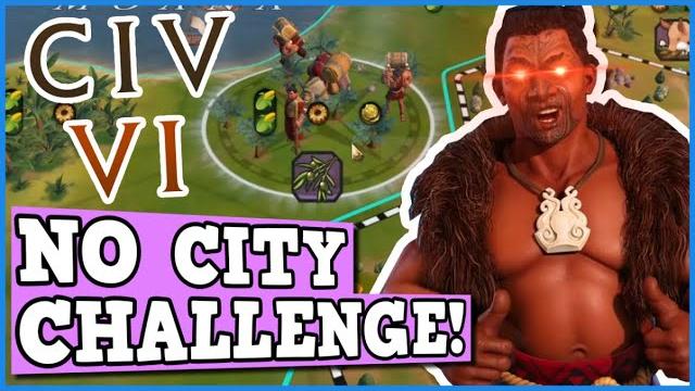 No city win only challenge - civ 6 is a perfectly balanced game with no exploits except maori No city win only challenge - civ 6 is a perfectly balanced game with no exploits except maori