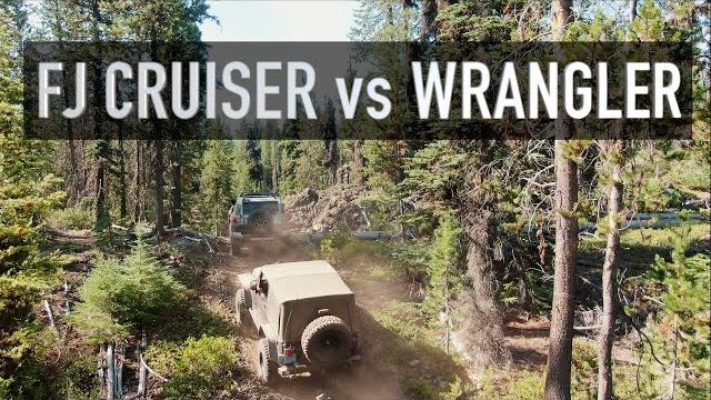 Wrangler vs fj cruiser off-road Wrangler vs fj cruiser off-road