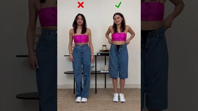 Jorts (jeans shorts) are in this season! what do you think? daily #shorts about #fashionhacks Jorts (jeans shorts) are in this season! what do you think? daily #shorts about #fashionhacks