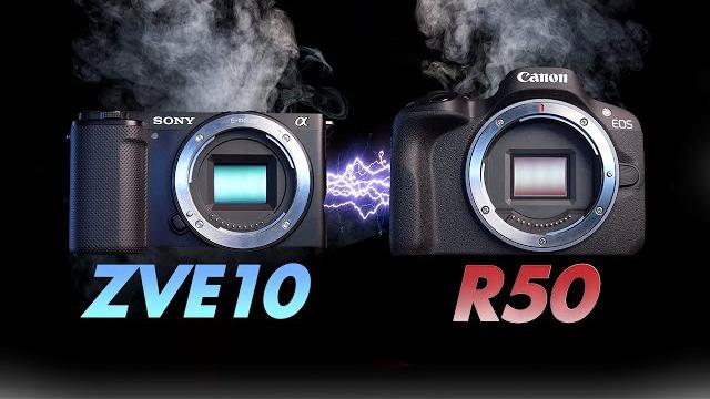 Sony zv-e10 vs canon r50 || which camera is better? Sony zv-e10 vs canon r50 || which camera is better?