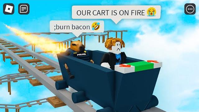 Roblox funny moments cart ride (admin) #12 Roblox funny moments cart ride (admin) #12