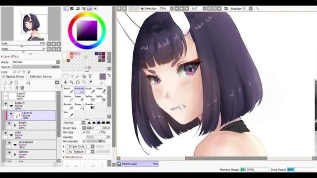 Shuten-douji speedpaint Shuten-douji speedpaint