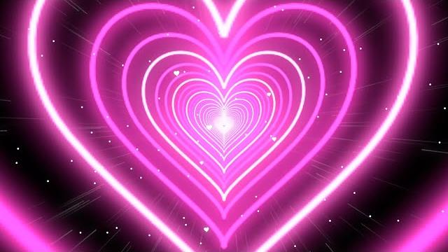 Heart backgroundpink tunnel heart background screensaver video effects - heart lights background Heart backgroundpink tunnel heart background screensaver video effects - heart lights background