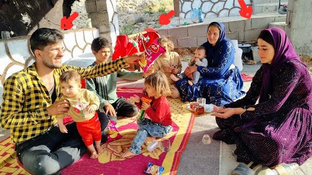 Happiness day afshin meets with zalfa family and sky Happiness day afshin meets with zalfa family and sky