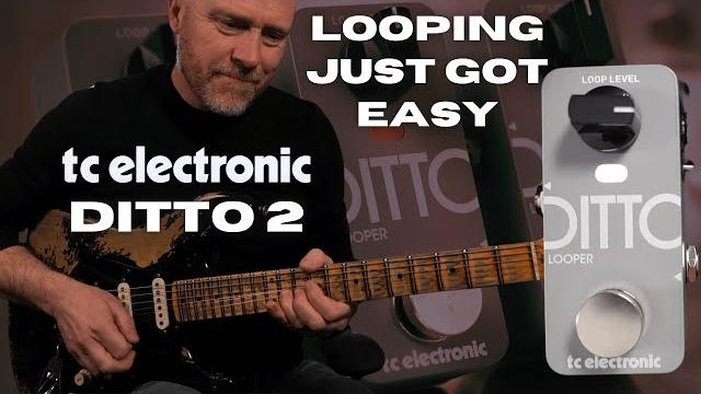 Tc electronic ditto 2 - looping made easy Tc electronic ditto 2 - looping made easy