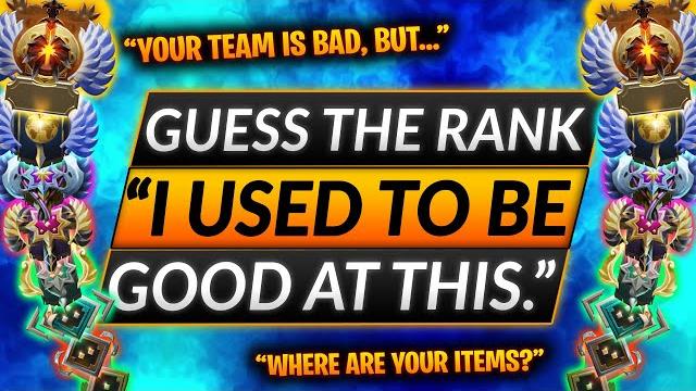 Guess the rank - "i hate when players do this!" - dota 2 ranked tips (pro coach review guide) Guess the rank - "i hate when players do this!" - dota 2 ranked tips (pro coach review guide)
