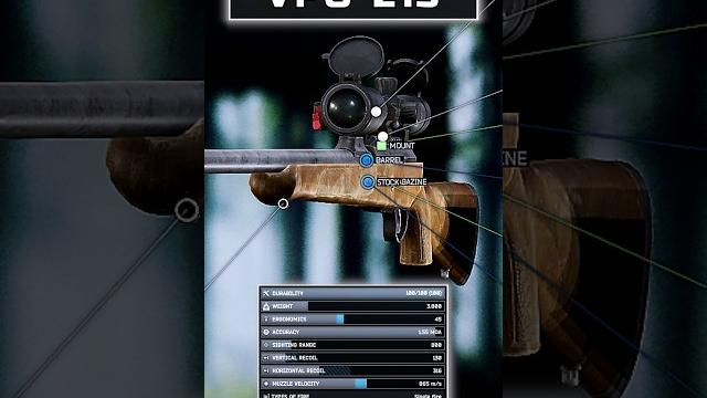 Best budget sniper in tarkov (vpo-215) Best budget sniper in tarkov (vpo-215)