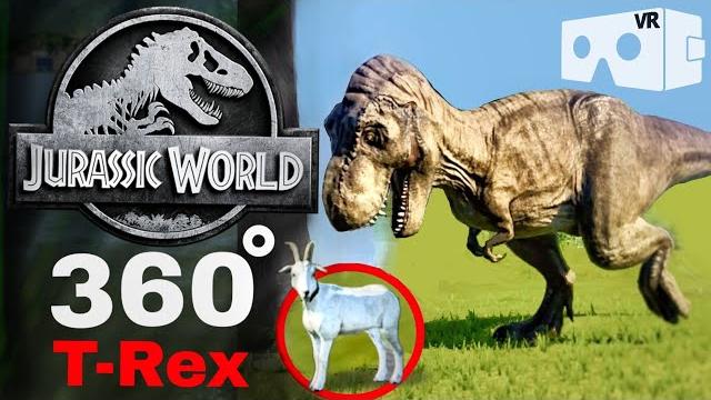 360° vr jurassic park dinosaur video t-rex food hunting #3dvr360videos #360video jurassic world 360° vr jurassic park dinosaur video t-rex food hunting #3dvr360videos #360video jurassic world