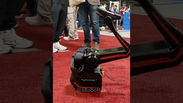 Meet the most emotionally stable robot: kick it, punch it, and it will stand firm! #robot Meet the most emotionally stable robot: kick it, punch it, and it will stand firm! #robot