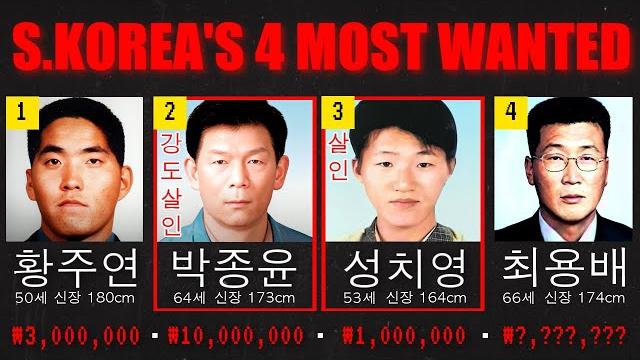 South korea's 4 most wanted, explained South korea's 4 most wanted, explained