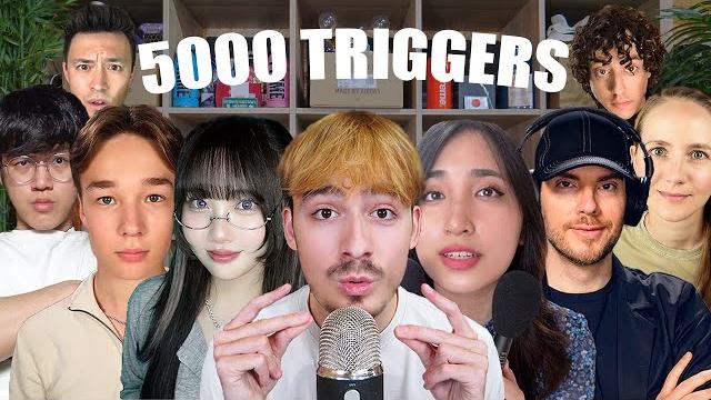 Asmr 5000 triggers with asmrtist Asmr 5000 triggers with asmrtist