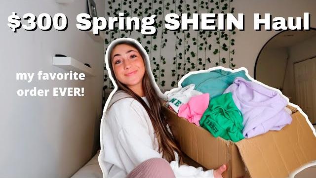 $300 spring shein try on haul! $300 spring shein try on haul!
