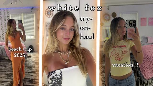 White fox try-on-haul! #ad White fox try-on-haul! #ad