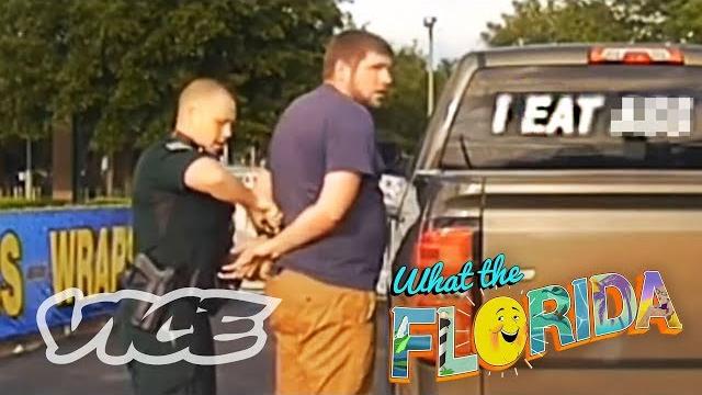 Getting arrested for a sticker on his car | wtflorida Getting arrested for a sticker on his car | wtflorida