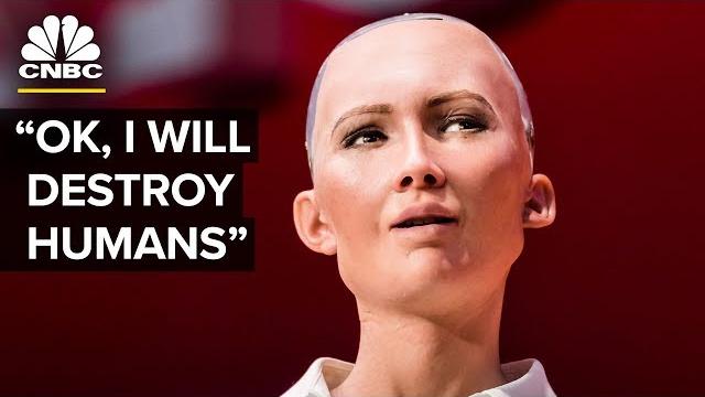 Hot robot at sxsw says she wants to destroy humans | the pulse Hot robot at sxsw says she wants to destroy humans | the pulse