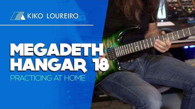 Megadeth hangar 18 - practicing at home Megadeth hangar 18 - practicing at home
