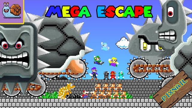 Pixnail: mario super power escape mega episodes | animation Pixnail: mario super power escape mega episodes | animation