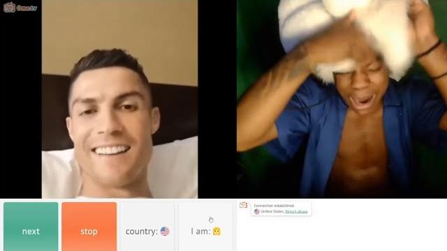 Ishowspeed finally meets ronaldo on omegle.. Ishowspeed finally meets ronaldo on omegle..