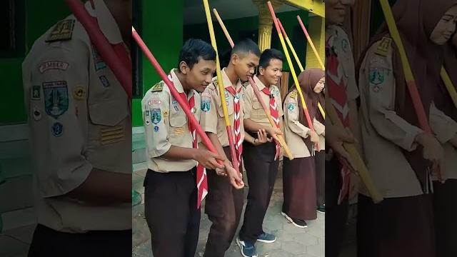 Gerakan joget pramuka viral Gerakan joget pramuka viral