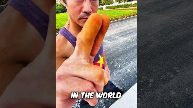 The strongest two fingers #shorts #martialarts The strongest two fingers #shorts #martialarts