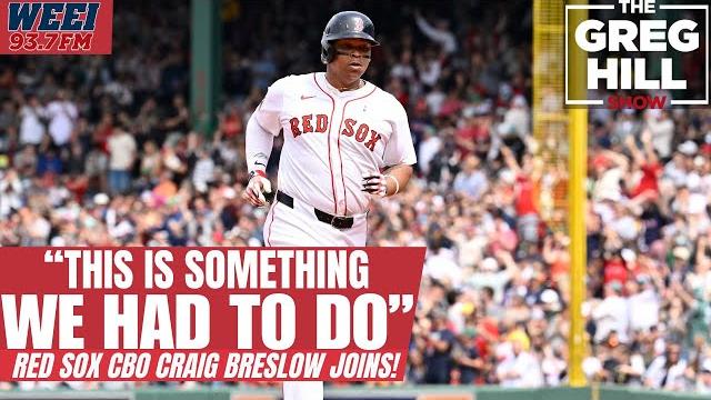 "not the type of player that you shop around" red sox cbo craig breslow joins! |the greg hill show "not the type of player that you shop around" red sox cbo craig breslow joins! |the greg hill show