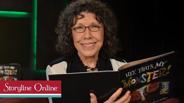 'hey, that's my monster!' read by lily tomlin 'hey, that's my monster!' read by lily tomlin