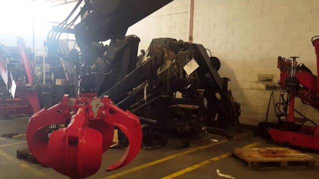 Hiab 140k scrap crane Hiab 140k scrap crane