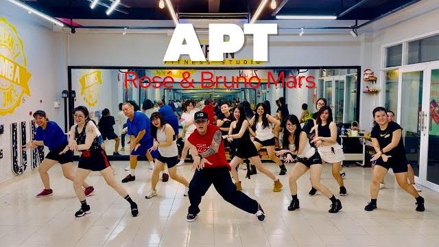 Apt by rosé & bruno mars | pop | zumba | zfun Apt by rosé & bruno mars | pop | zumba | zfun