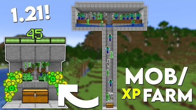 Minecraft: easy mob xp farm tutorial! 1.21 (without mob spawner) Minecraft: easy mob xp farm tutorial! 1.21 (without mob spawner)