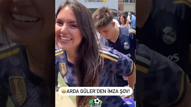 Real madrid taraftarlarından arda güler’e büyük ilgi! Real madrid taraftarlarından arda güler’e büyük ilgi!